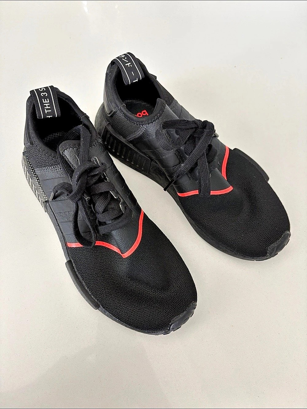adidas NMD_R1 Core Black Solar Sneakers
